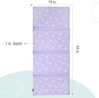 Wildkin nap mat rolled up with carrying handle