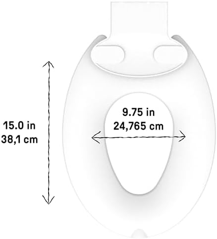 Ingenuity USA imported flip up potty training accessory packaging details