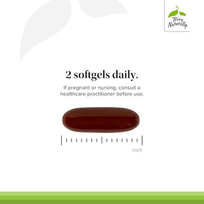 Terry Naturally gluten-free softgels works to provide assistance with nail maintenance