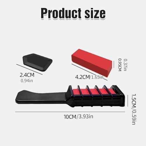 12 colors temporary hair chalk combs for kids styling