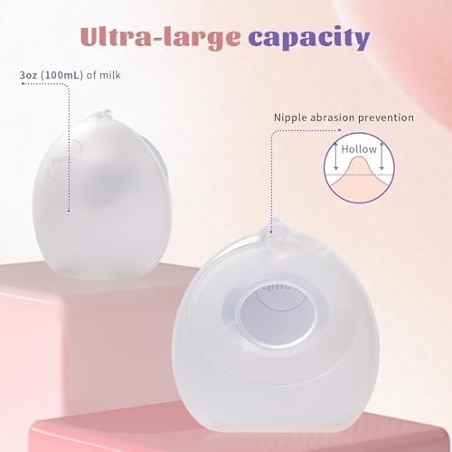 Haakaa reusable breast trays and nursing cups showing the flexible food grade material close up