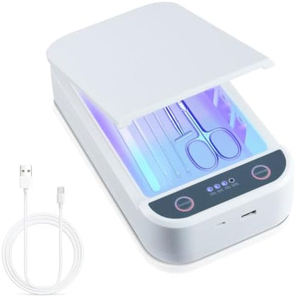 Soiiw portable nail tool sterilizer box front view