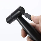 Wall-mounted holder included with the bidet sprayer set