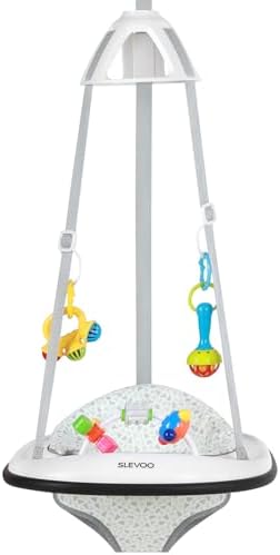 Slevoo Baby Door Jumper highlighting the protective frame bumper.