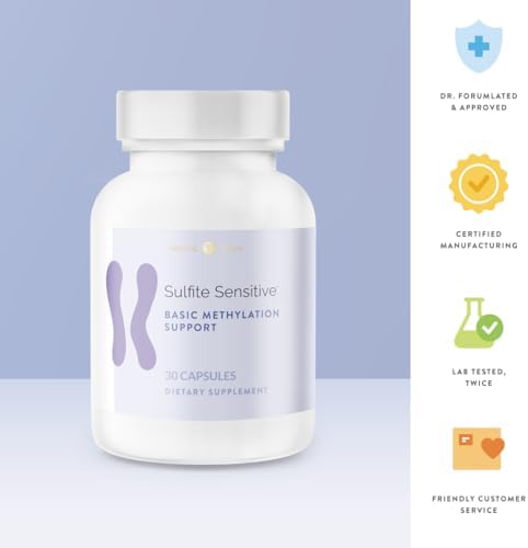 Supplement facts label of Holistic Health Sulfite Sensitive