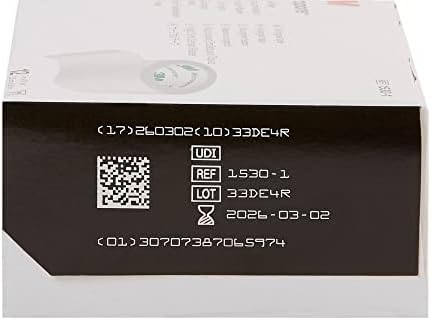 Close up view of the one inch wide breathable medical tape roll texture.