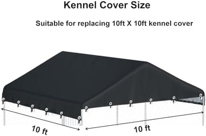 Ddeman 600D Oxford cloth pet enclosure top with metal grommets