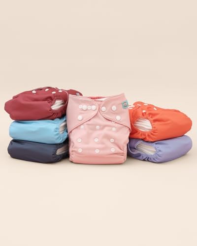 Alvababy cloth diaper cover interior detail