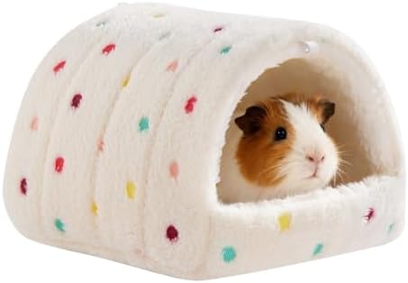 Warming Guinea Pig Hideout Guinea Pig House, Washable Hamster House, Small Animal Hideout Cage for Hamsters Chinchillas Hedgehogs Ferrets Bearded Dragons - Image 2