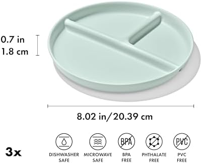 Authentic OXO Tot feeding plates for toddlers
