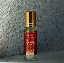 Two pack travel size alcohol free body oil perfume rollerball bottles on a clean background