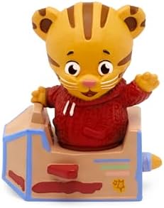 Hand painted Daniel Tiger audio play figurine for toddlers and preschoolers