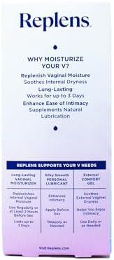 Replens Vaginal Moisturizer pre filled applicators for easy internal hydration