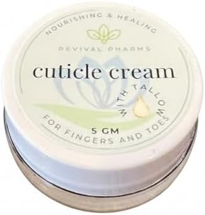 Revival Pharms Nourishing Cuticle Cream open tin texture