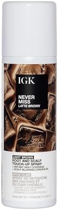 IGK Root Touch Up Spray bottle texture and application