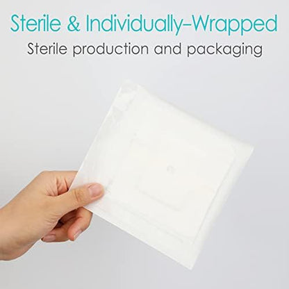 Pack of 20 sterile stomach feeding PEG J tube stabilization patches