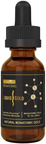 Liquid Gold Ormus Monoatomic Gold supplement label details and ingredients