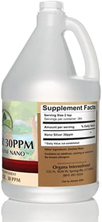 NutriNoche 30 PPM silver liquid supplement safety seal