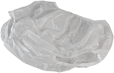 Washable and reusable unisex incontinence overpants laid flat