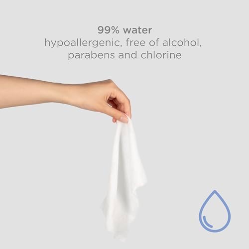 Ubbi EWG Verified non toxic baby wipes seal and ingredient list detail