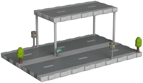 Funko Bitty Pop modular interlocking road tiles layout