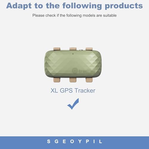 Close up of Sgeoypil rubber clip design for pet GPS tracker