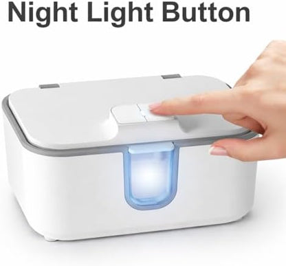 Top loading lid design of Dakong baby wipe warmer