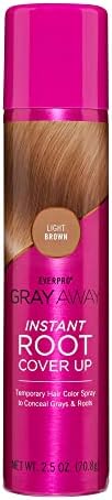 EVERPRO Gray Away Instant Root Cover Up Spray 2.5oz - Light Brown - Image 2