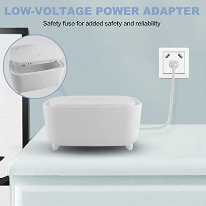 Yatytepo baby wipes dispenser with lid open