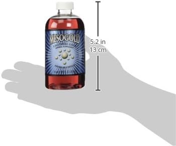 Purest Colloids MesoGold nanoparticle gold supplement bottle back
