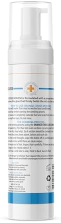 Orange Cross 8 Ounce mousse bottle showing non-toxic enzyme formula label
