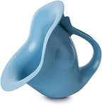 Side profile of Easicozi baby potty with tail handle