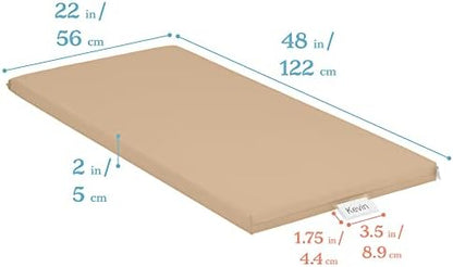Five piece Ecr4kids toddler sleeping pad set stack