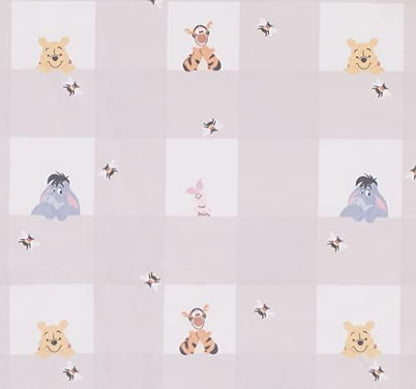Premium imported grey and white baby changing pad cover showcased in a neutral nursery setting.