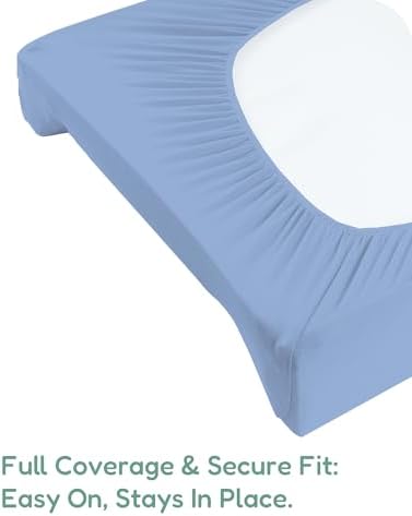 Totchill baby changing pad cover showing elastic edge detail