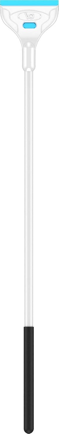 Continuum Aquatics AquaBlade P aquarium scraper front view showing plastic blade