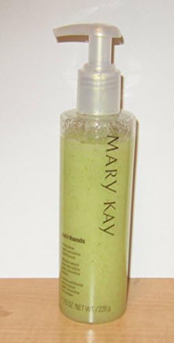 USA imported Mary Kay exfoliating hand gel in a 7.75 ounce squeeze tube packaging.