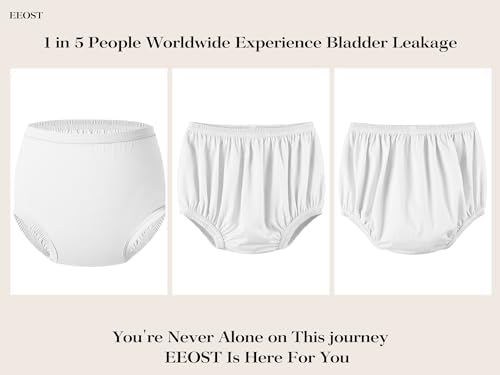 EEOST reusable incontinence briefs cotton outerwear fabric texture detail