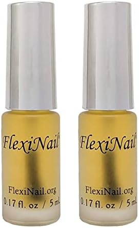 FlexiNail bottle with product label details