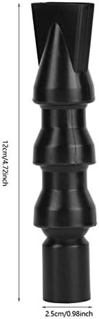 Close up view of the 25 Millimeters flat duckbill profile engineered for even current distribution inside professional aquatic aquariums