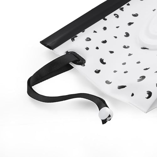 Close up of PandaEar reusable wipe pouch material