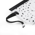 Close up of PandaEar reusable wipe pouch material