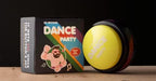 Packaging of the thirty second dance party novelty gadget showing product specifications