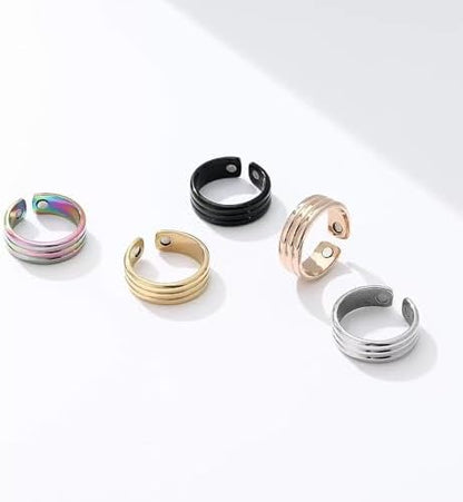Unisex design of Chevvy Auvulis wellness ring
