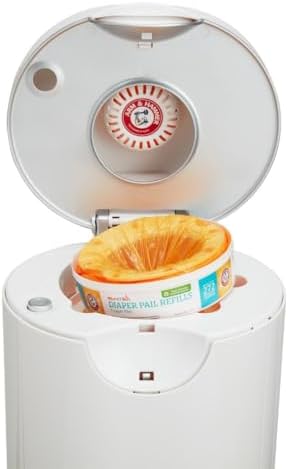 Side view of 7-layer film Munchkin diaper refill ring