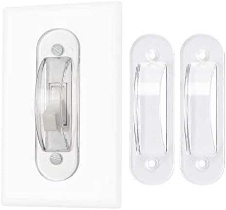 Two pack Lisol clear switch safety guard