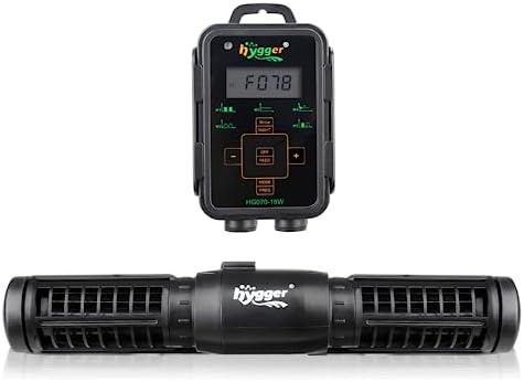 Hygger adjustable powerhead digital LED display controller close up showing wave modes