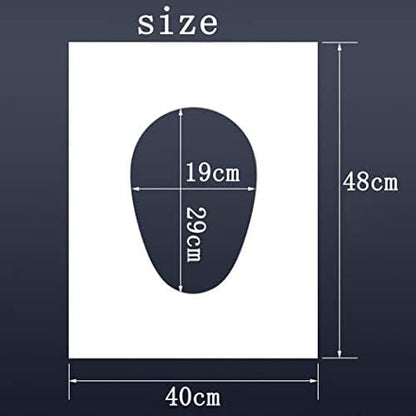 Individually packed waterproof portable toilet seat cover cushion lifestyle