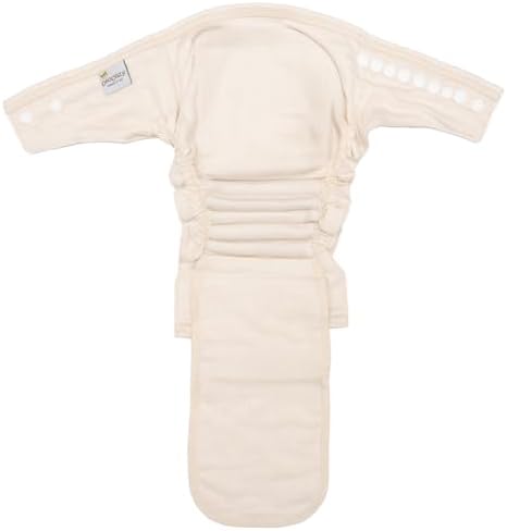 Side view of OsoCozy cloth diaper size 1