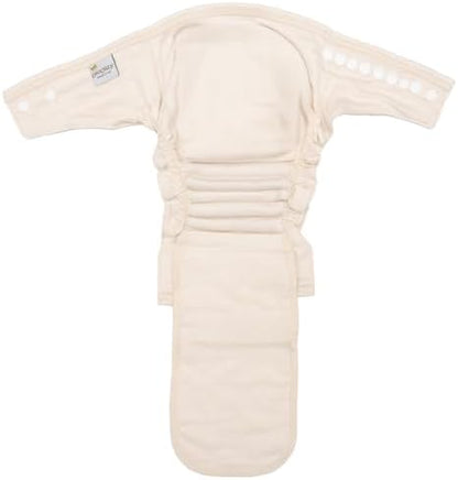 Side view of OsoCozy cloth diaper size 1